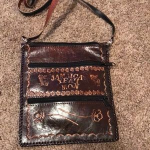Handmade leather Jamaican - Yeah Mon